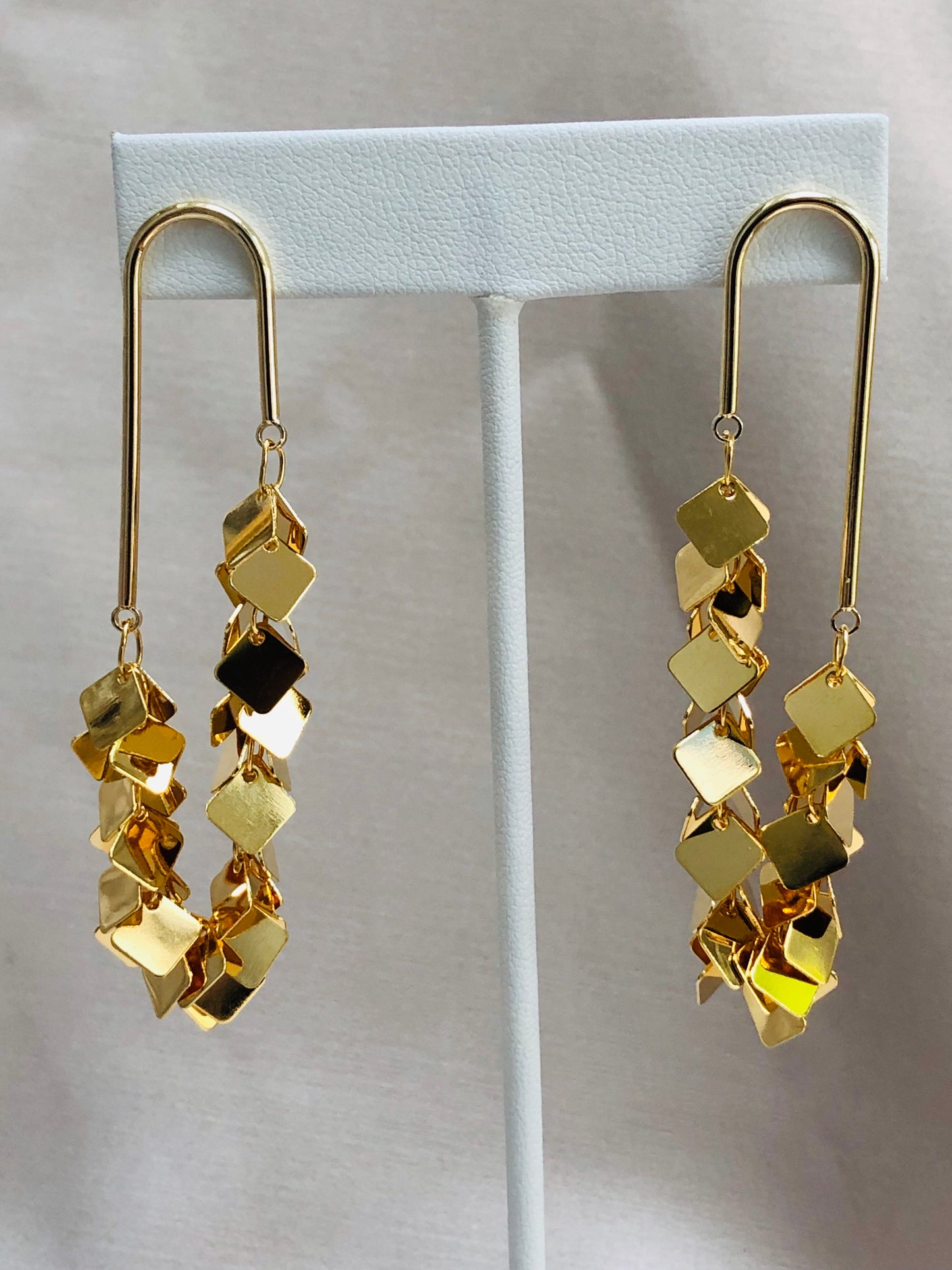 Golden Rain Earrings