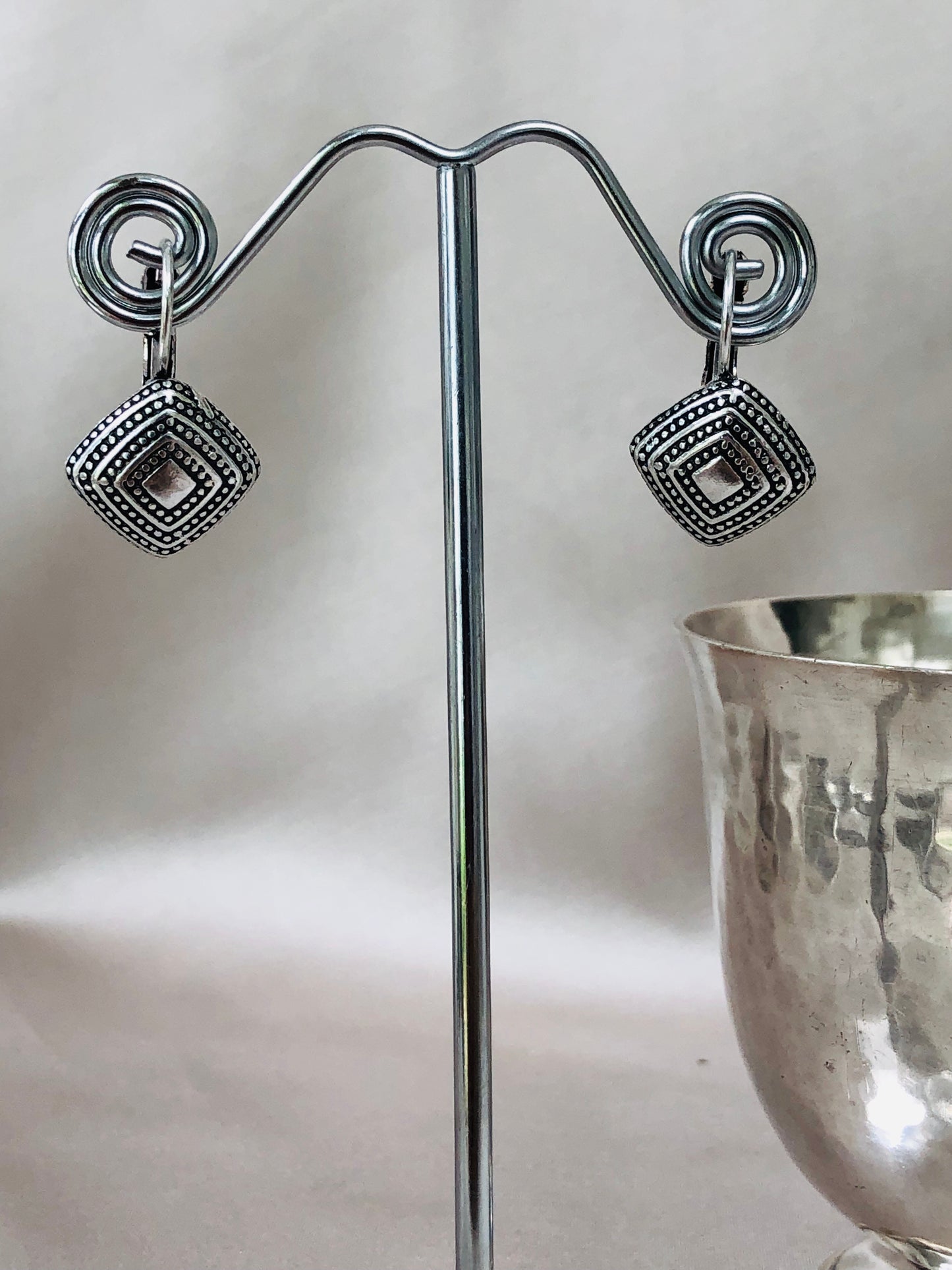 Stylish Silver Earrings