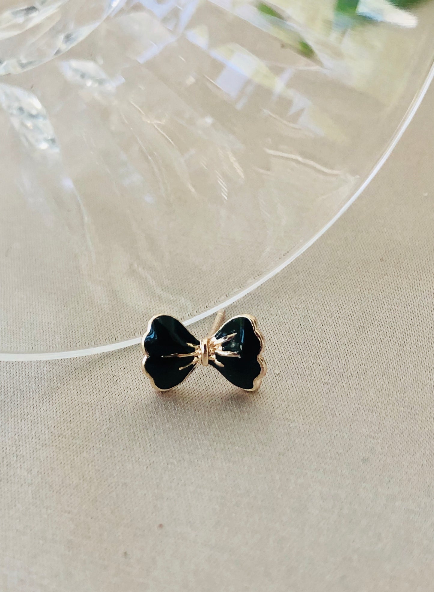 Floral Bow Earrings