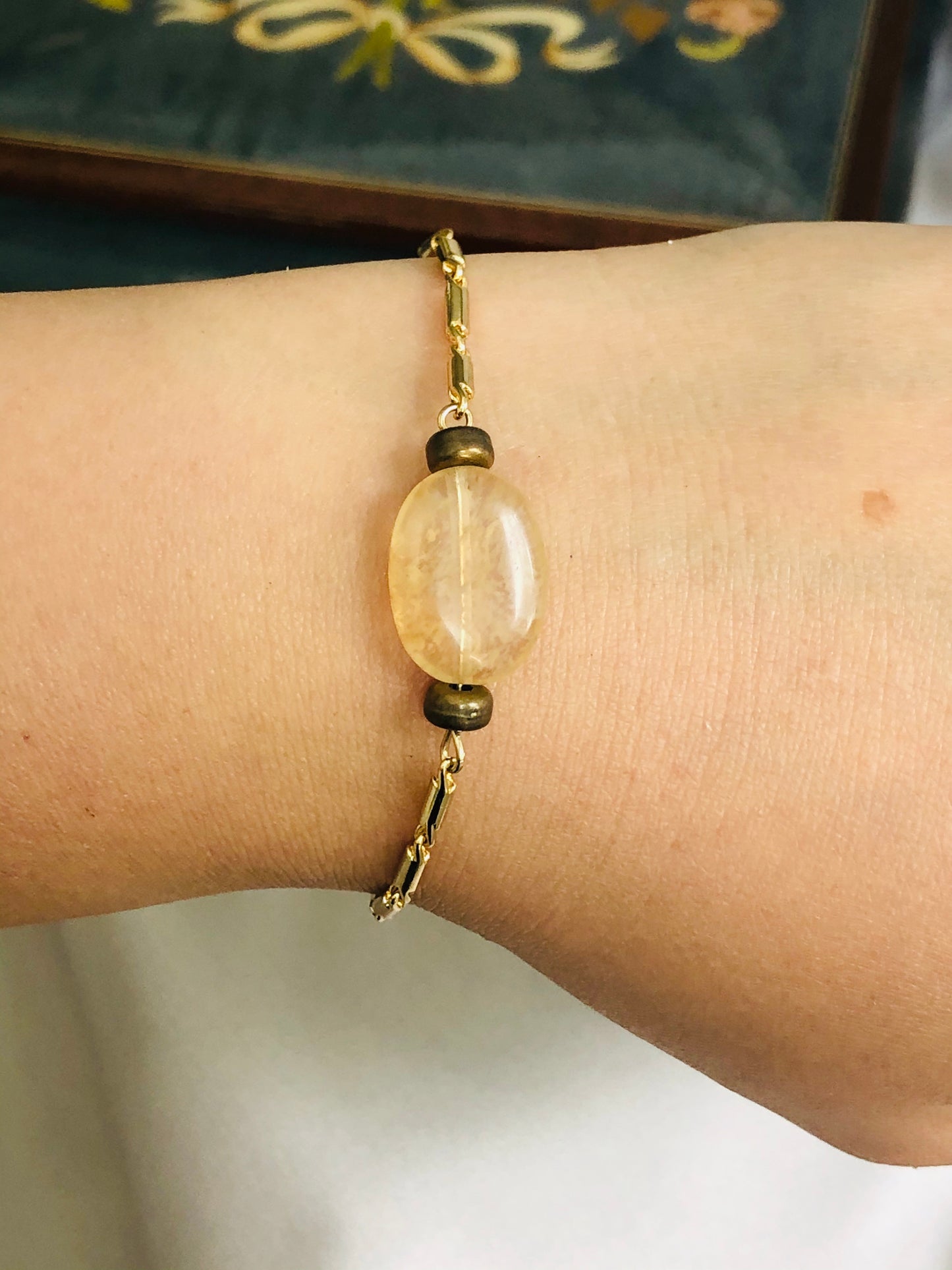 Simple Stone Bracelet