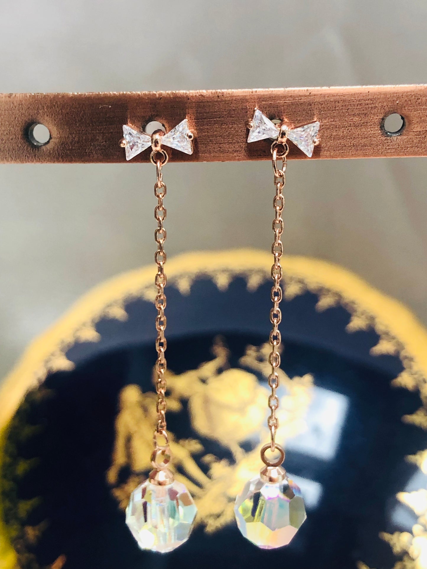 Radiant Diamond Earrings