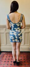 Load image into Gallery viewer, Blue Flower Minidress
