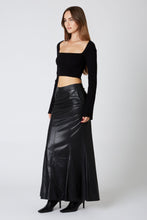 Load image into Gallery viewer, Faux Leather Mermaid Maxi
