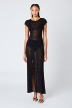 Load image into Gallery viewer, Black Maxi Lace Dress
