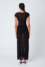 Load image into Gallery viewer, Black Maxi Lace Dress
