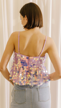 Load image into Gallery viewer, Sequined Baby Doll Top

