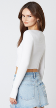 Load image into Gallery viewer, White Knit Top
