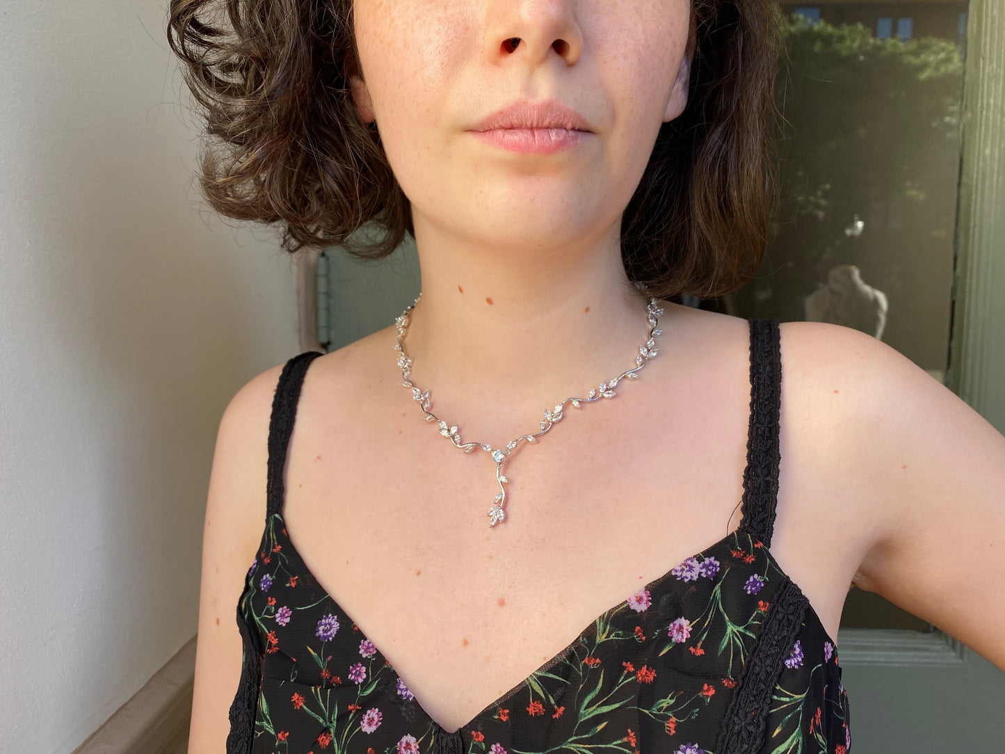 Crystal Vine Necklace