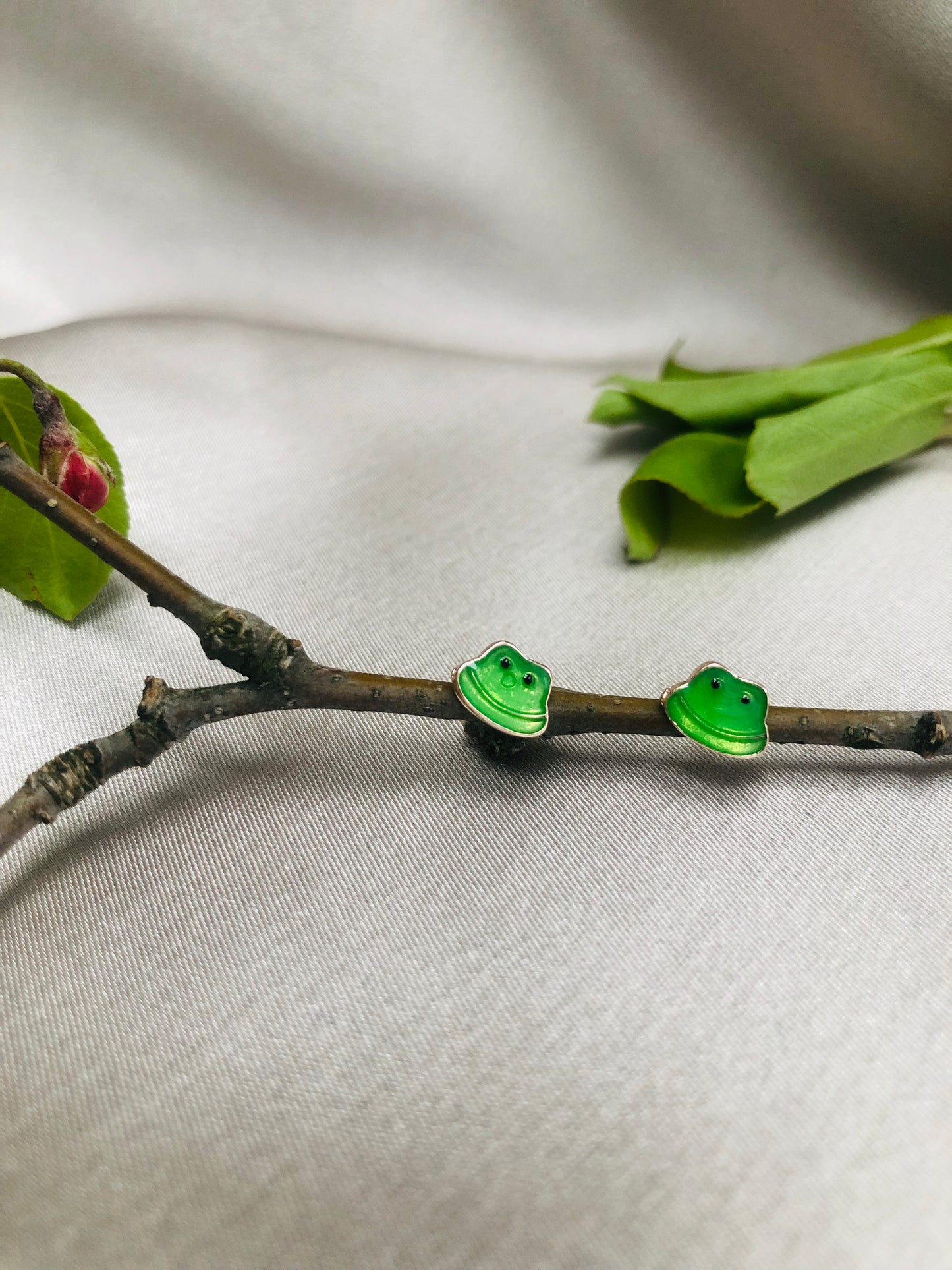 Frog Earrings