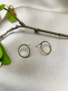 Golden Ring Earrings