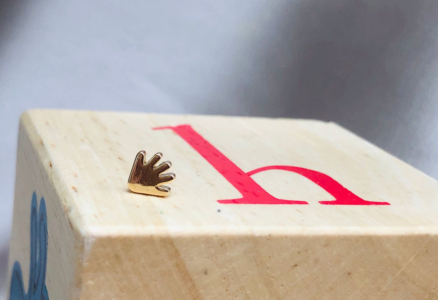 Golden Hand Earrings