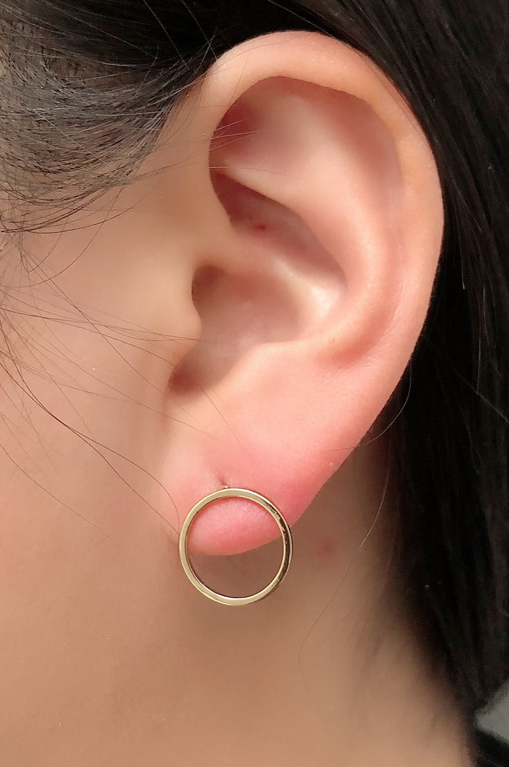 Golden Ring Earrings