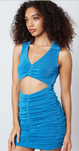 Load image into Gallery viewer, Paradise Blue Mini Dress
