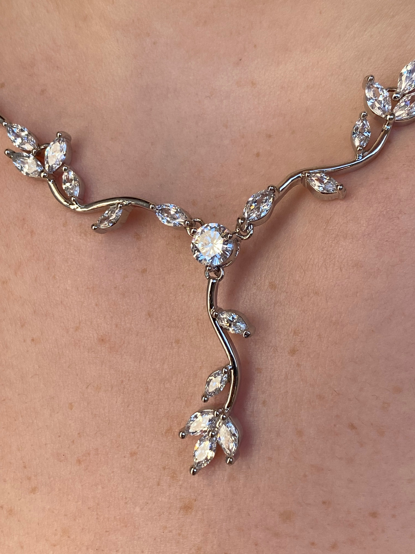 Crystal Vine Necklace