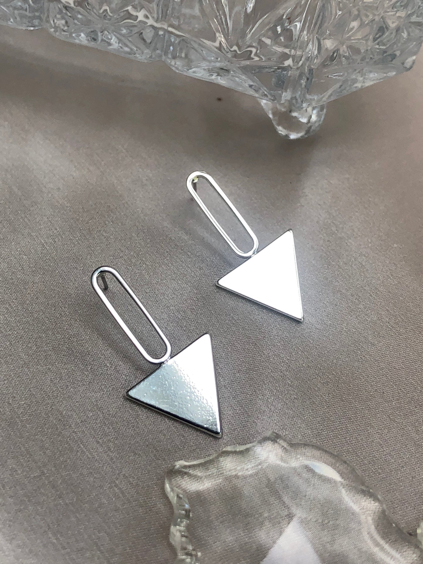 Metallic Arrow Earrings