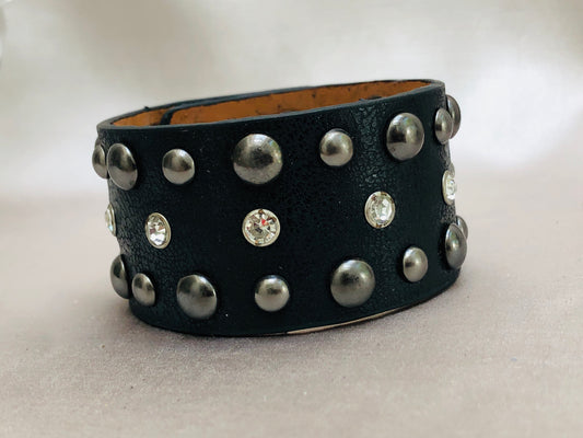 Silver Studded Bracelet