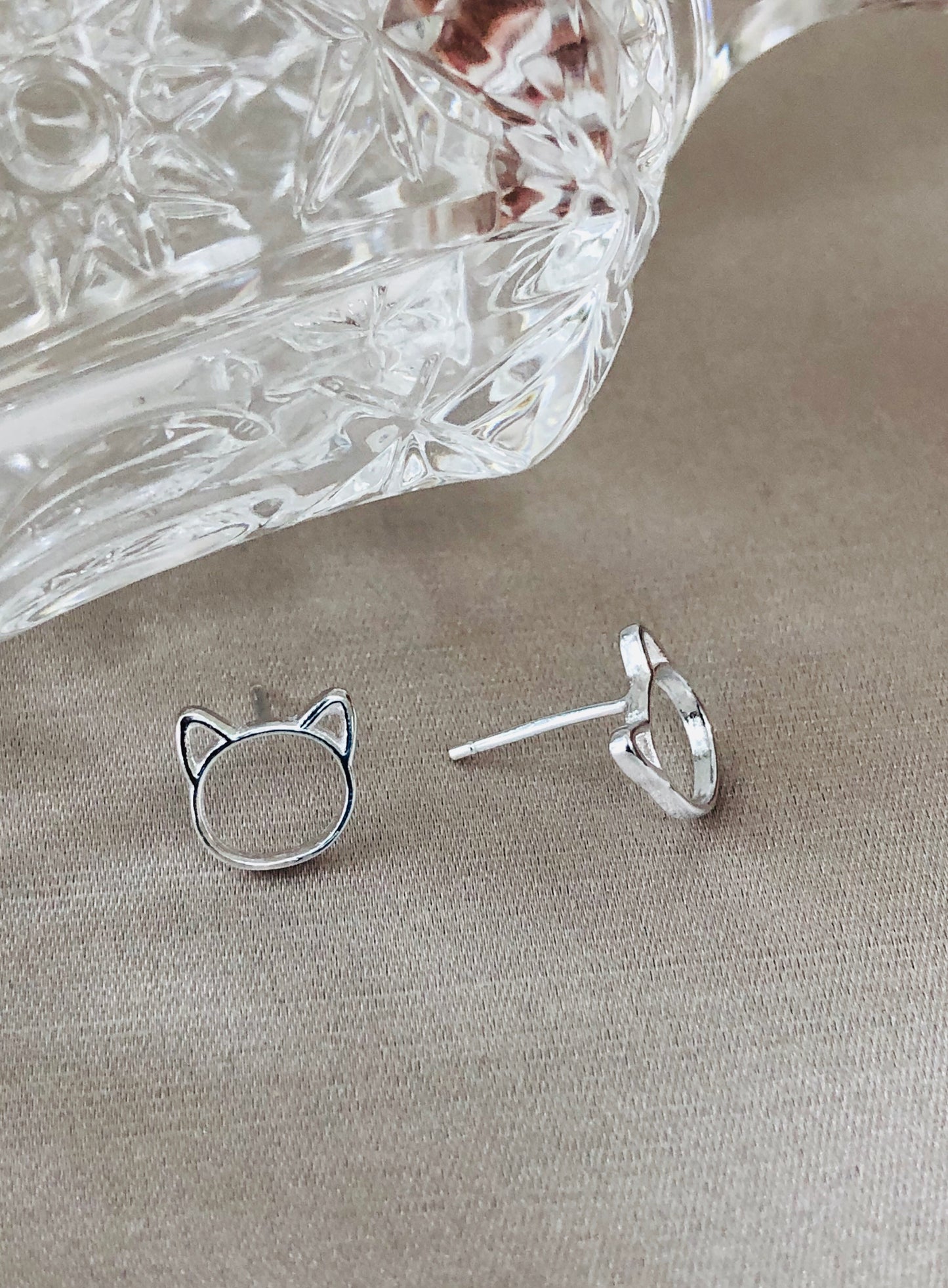 Stealthy Cat Earrings