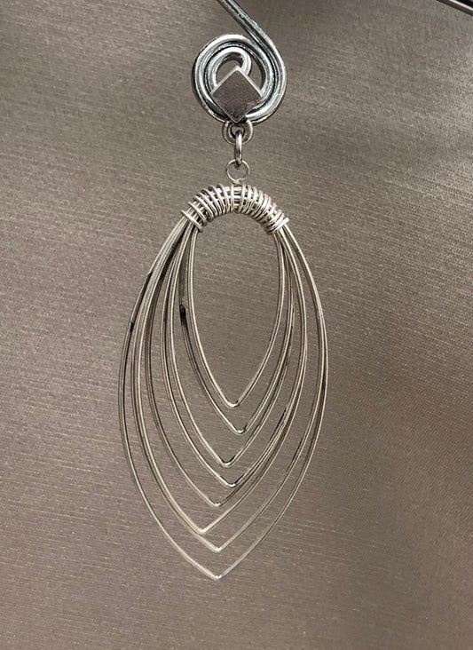 Layered Teardrop Earrings