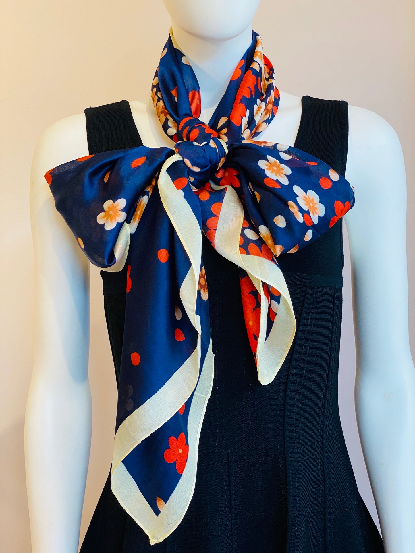 Floral Pattern Scarf