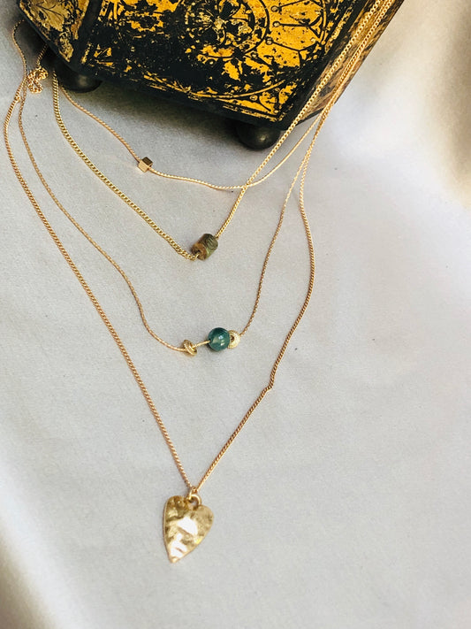 Green and Gold Layers