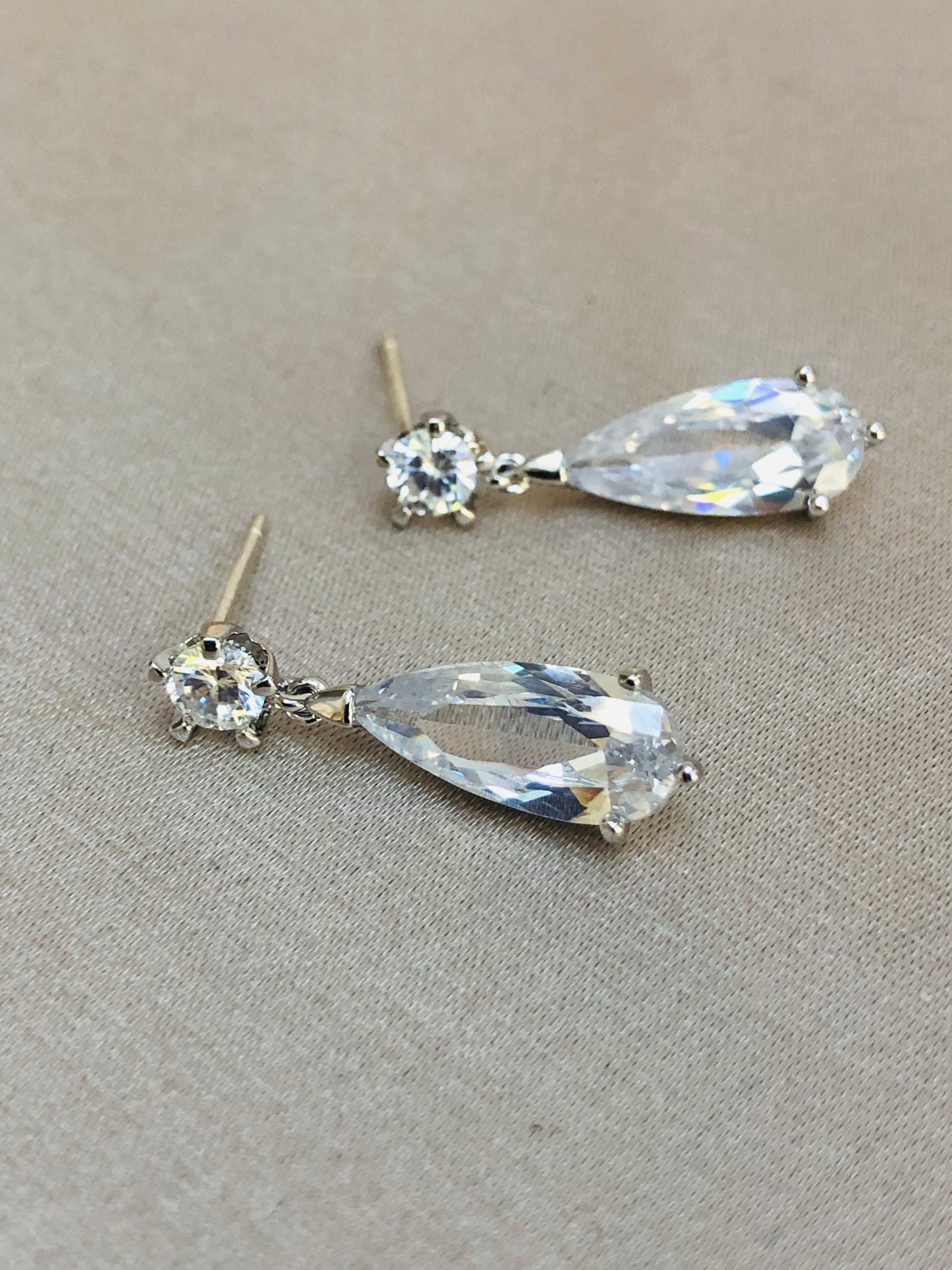 Glass Drop Earrings