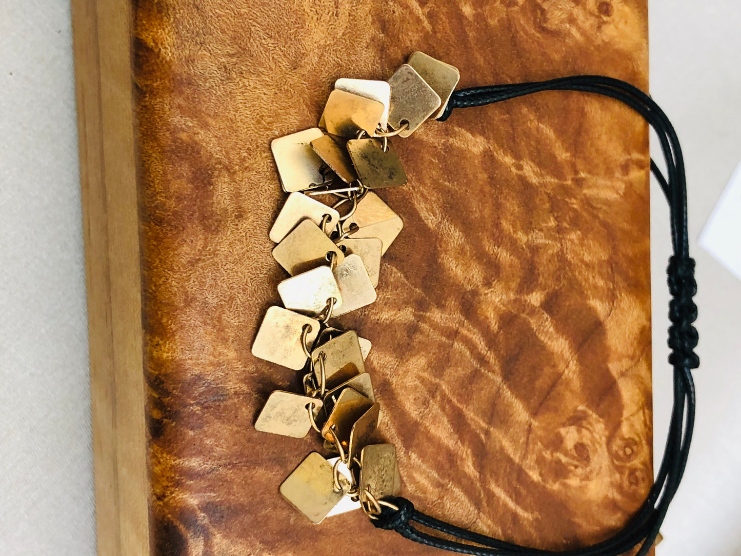 Golden Tiles Bracelet