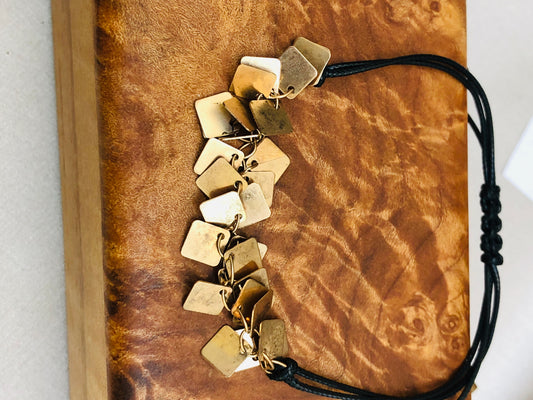 Golden Tiles Bracelet