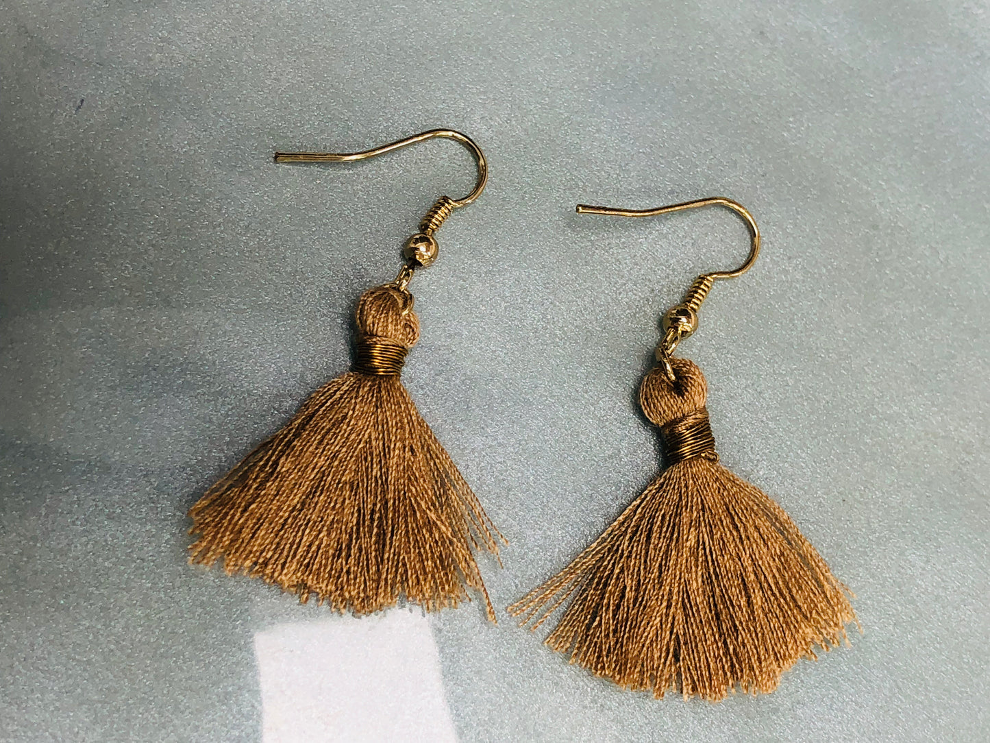 Caramel Tassel Earrings
