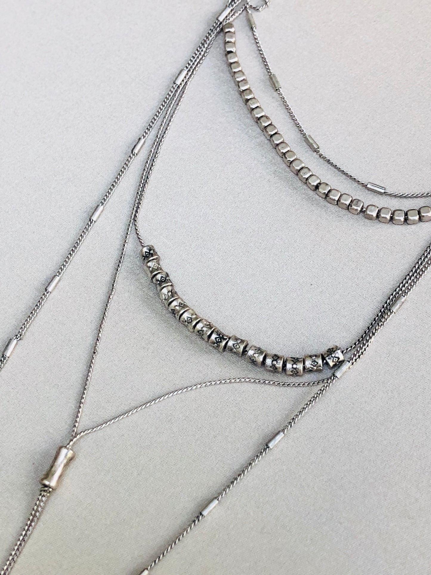Delicate Silver Layers
