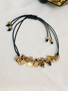 Golden Tiles Bracelet