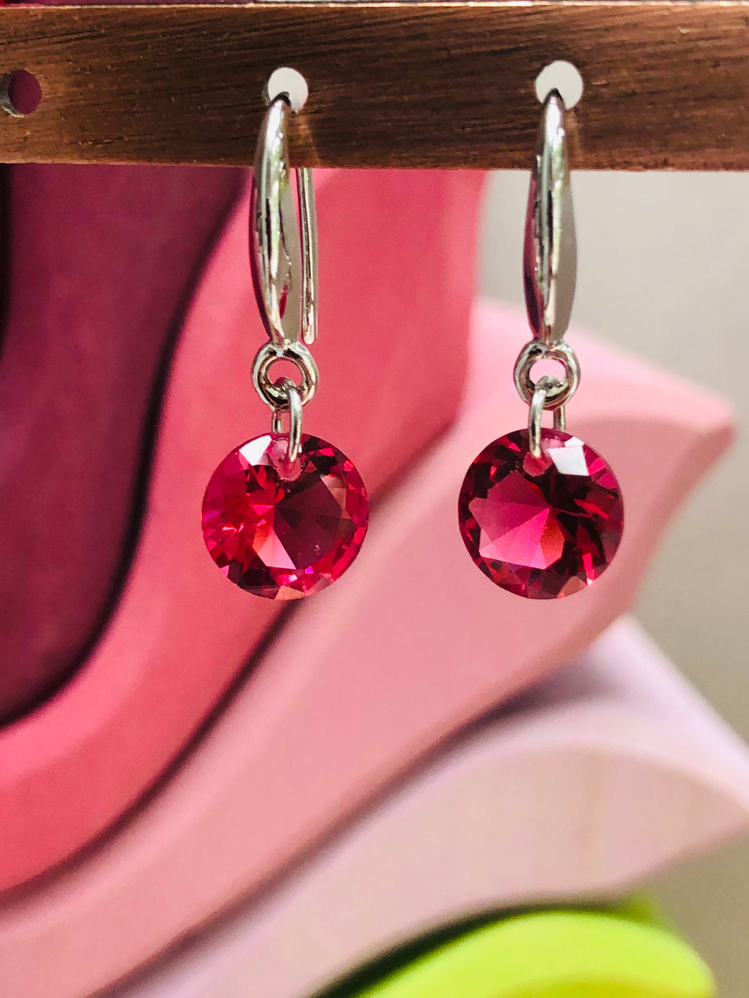 Ruby Earrings