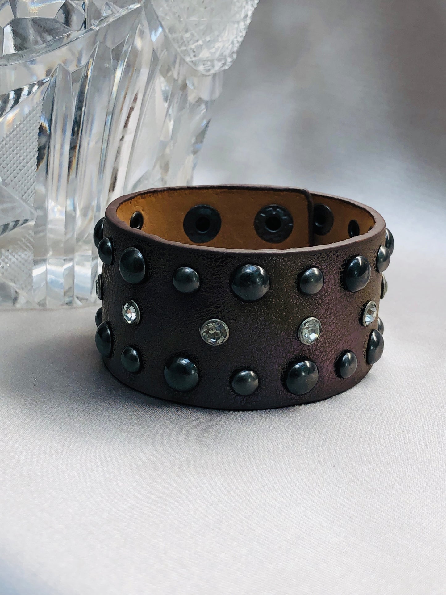 Studded Leather Bracelet