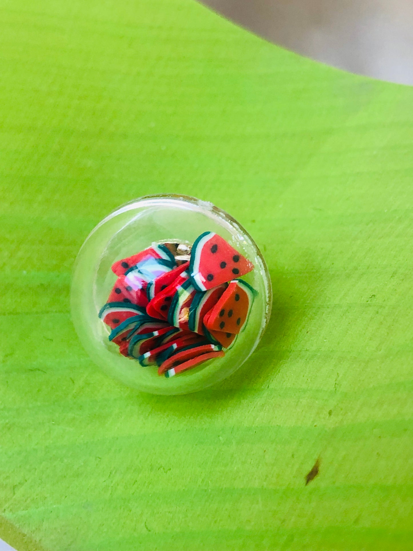 Bowl of Watermelon Earrings