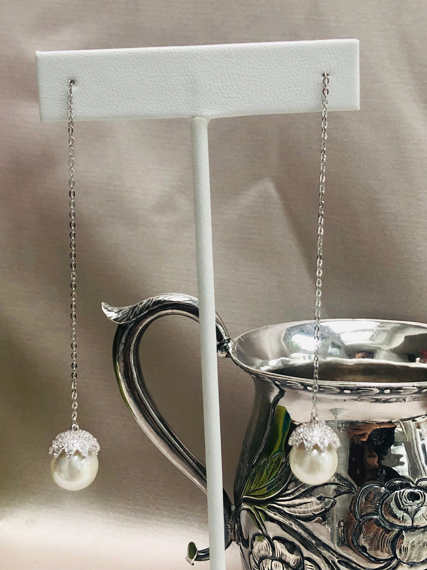 Sparkle Capped Earrings