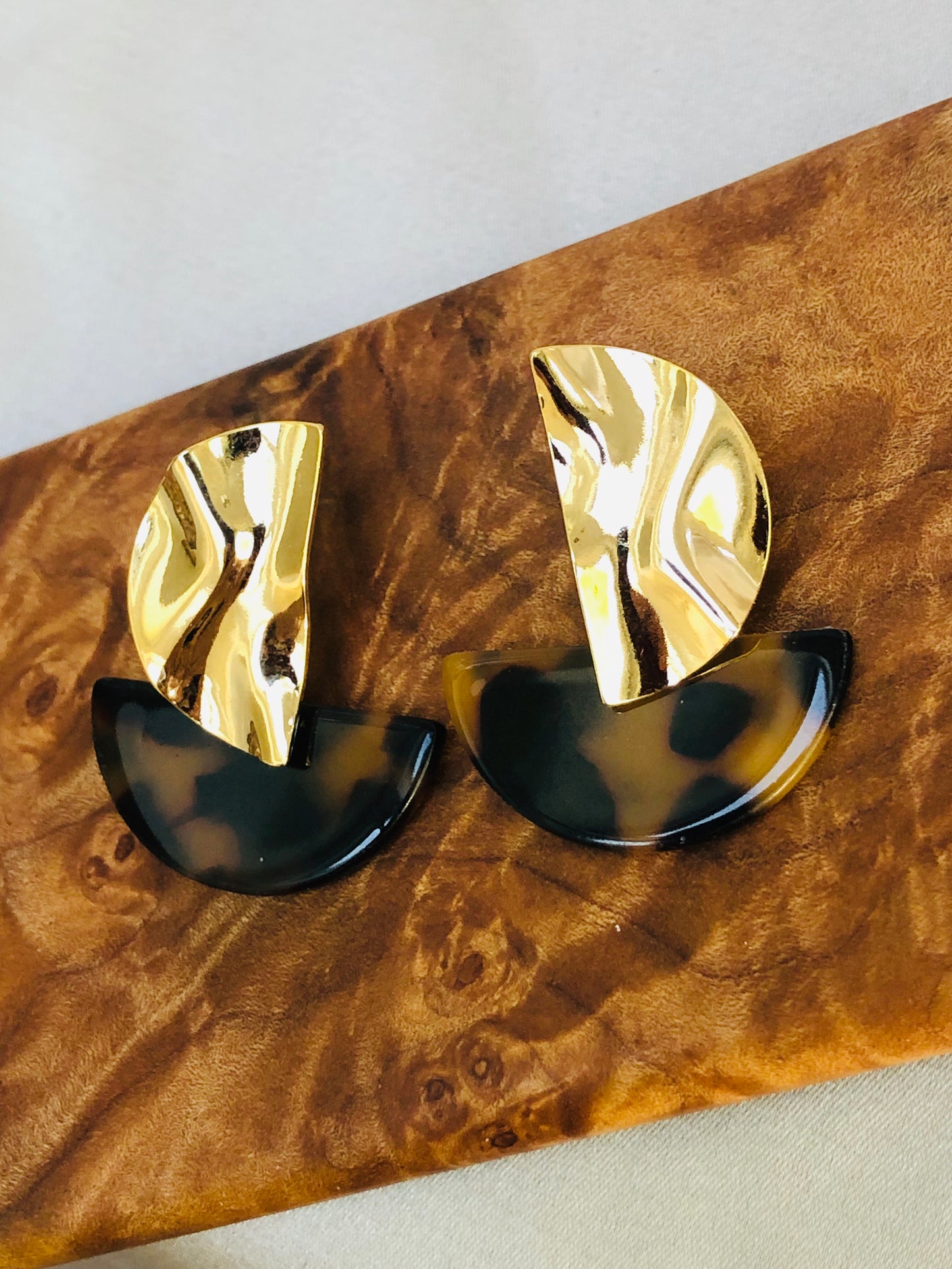 Semicircle Earrings