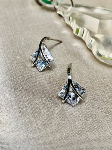 Shining Diamond Earrings