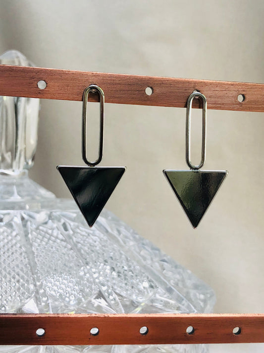 Metallic Arrow Earrings