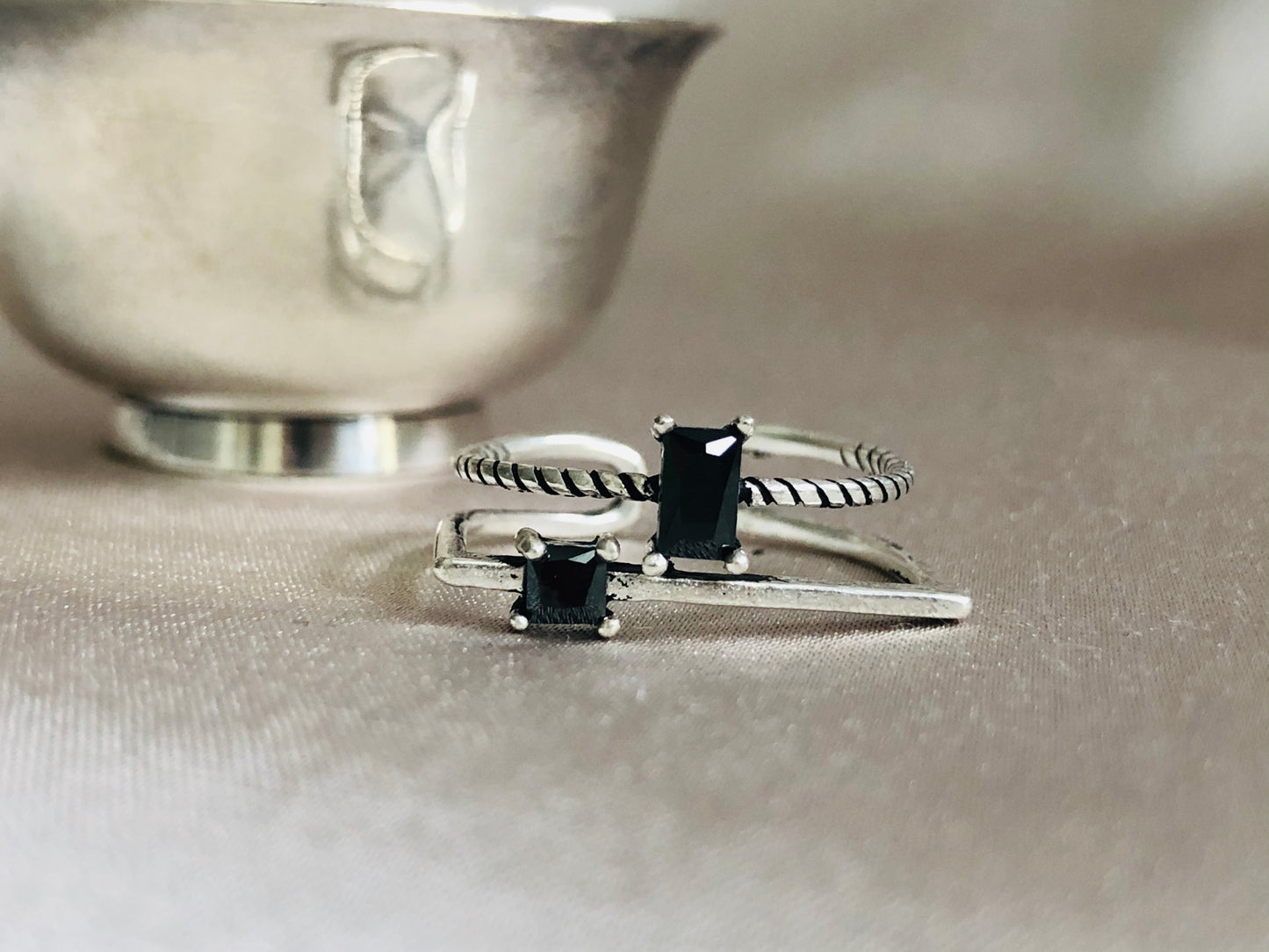 Black Gem Ring