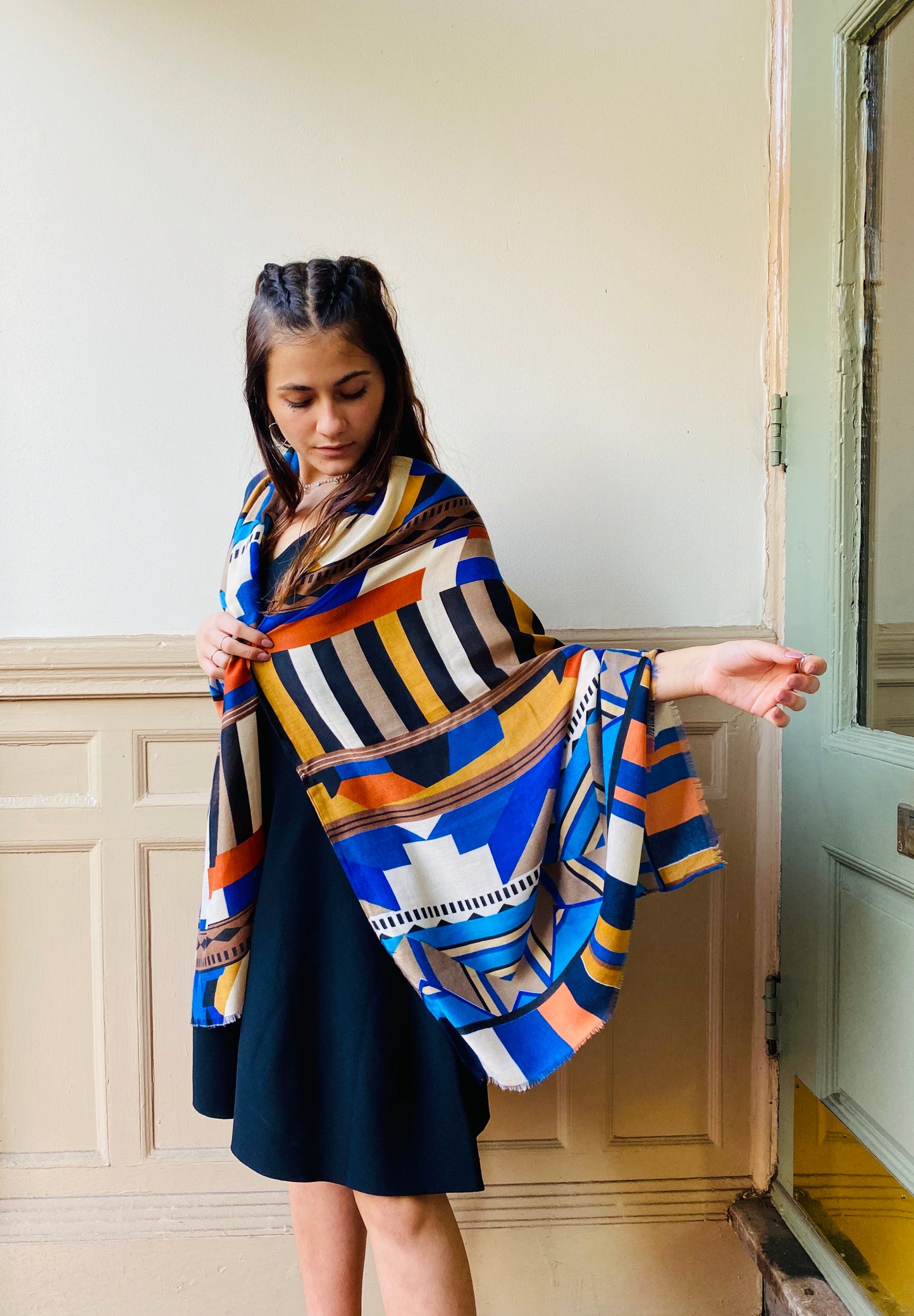 Boho Geometric Scarf