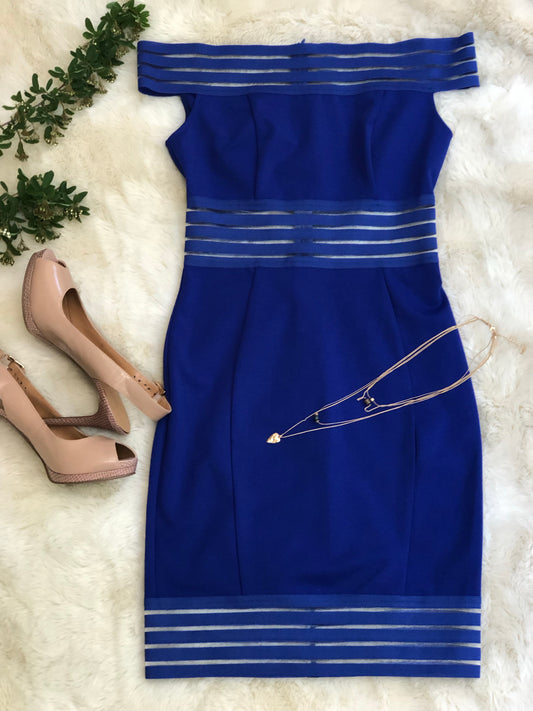 Blue Taylor Dress
