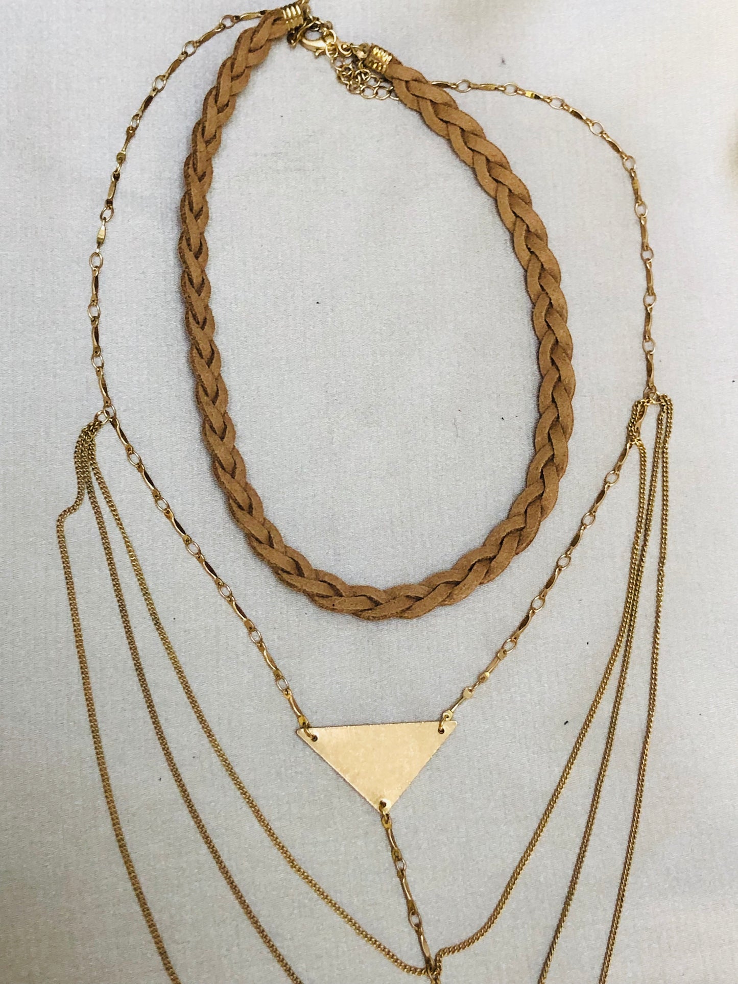 Delicate Golden Layers