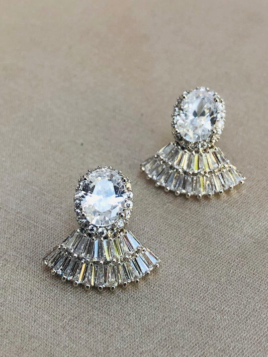 Rock Rhinestone Earrings