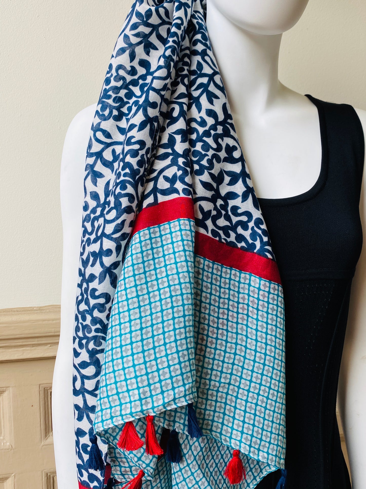 Tassel Accented Scarf