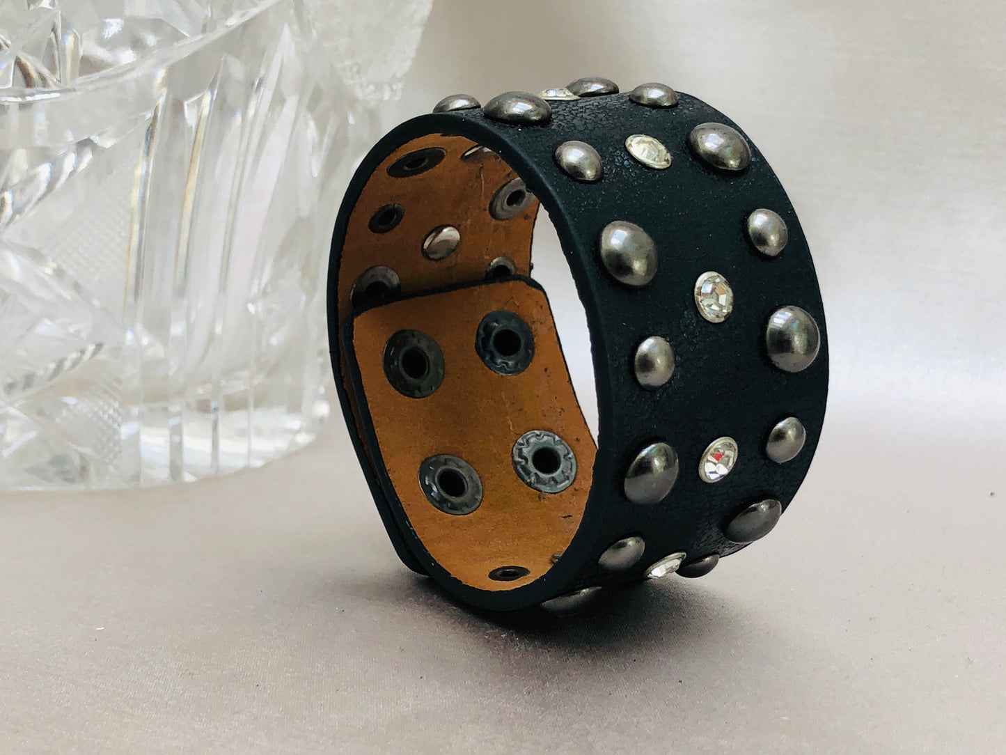 Silver Studded Bracelet