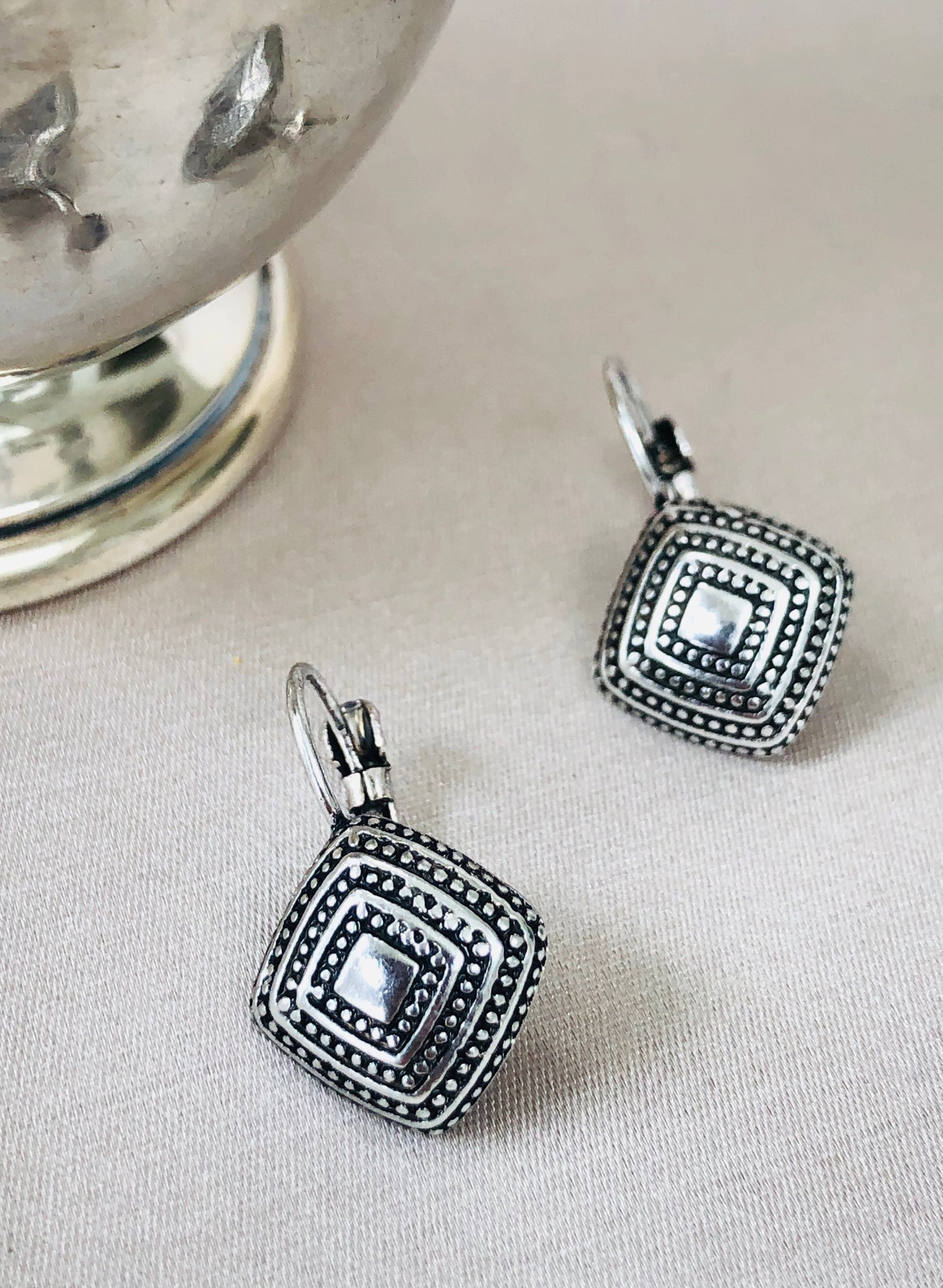 Stylish Silver Earrings
