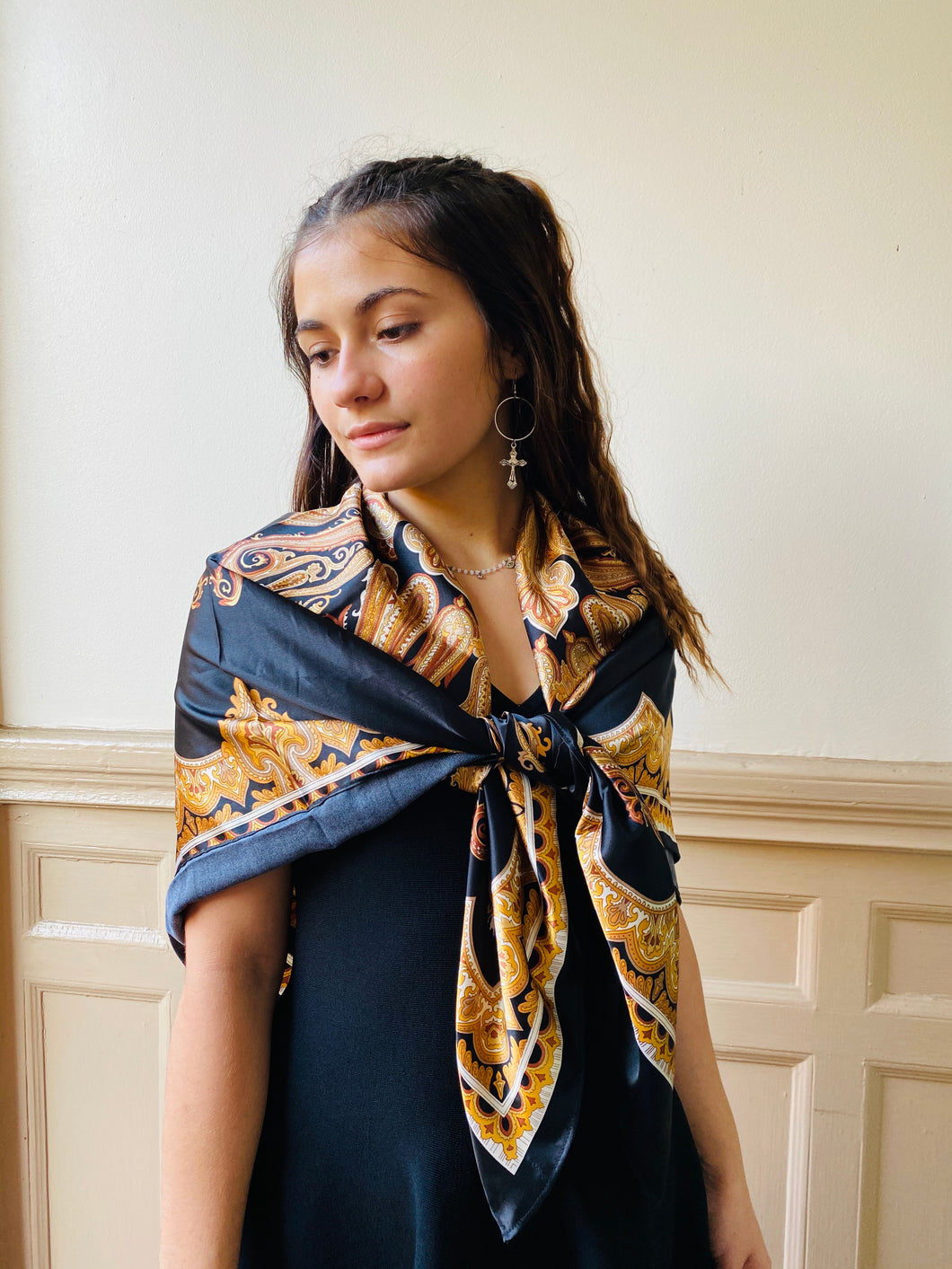 Golden Night Scarf