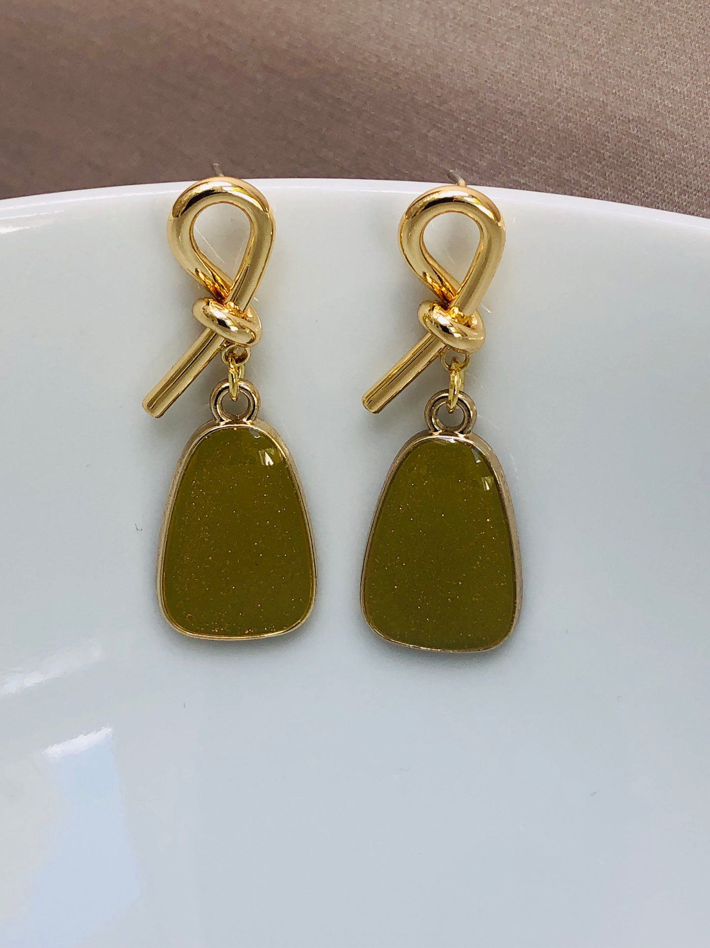 Olive Earrings