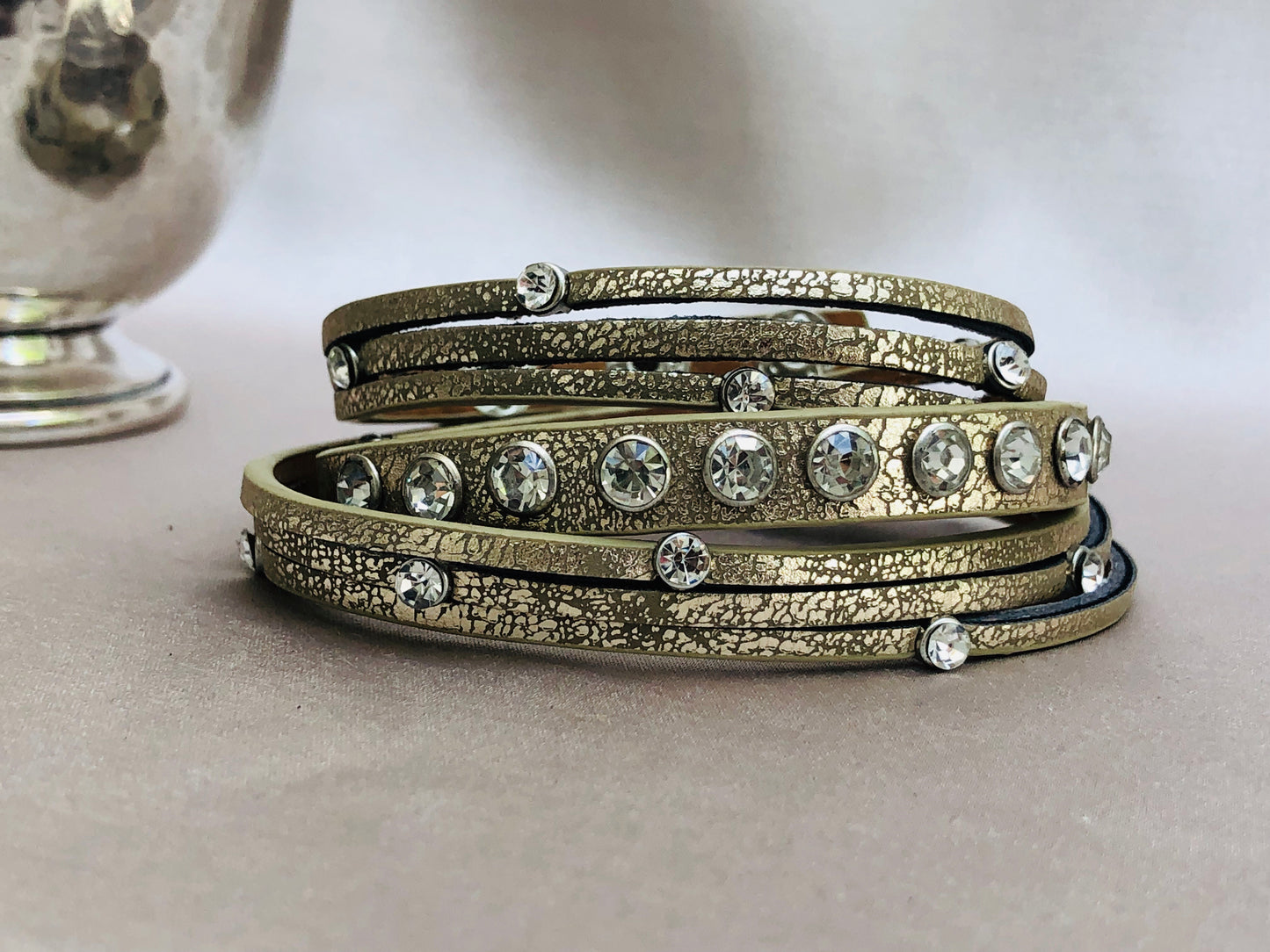 Winding Golden Bracelet