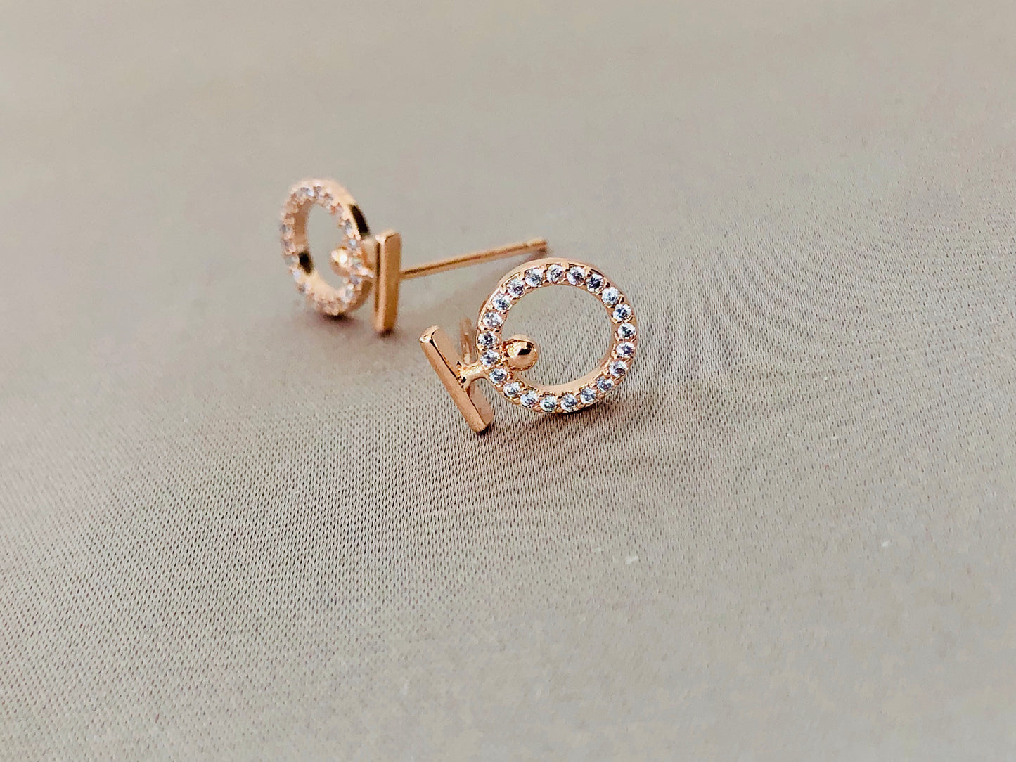 Diamond Wreath Earrings