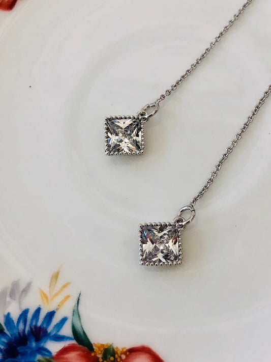 Simple Dangly Diamonds
